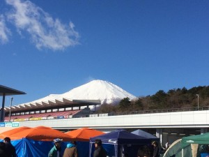ママチャリ富士山